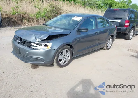 2013 Volkswagen Jetta 2.0L S из США, поврежденный, VIN 3VW2K7AJXDM222855